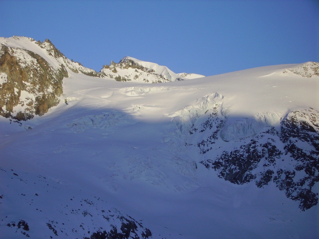 Discesa da Pigne Arolla a Caban Dix