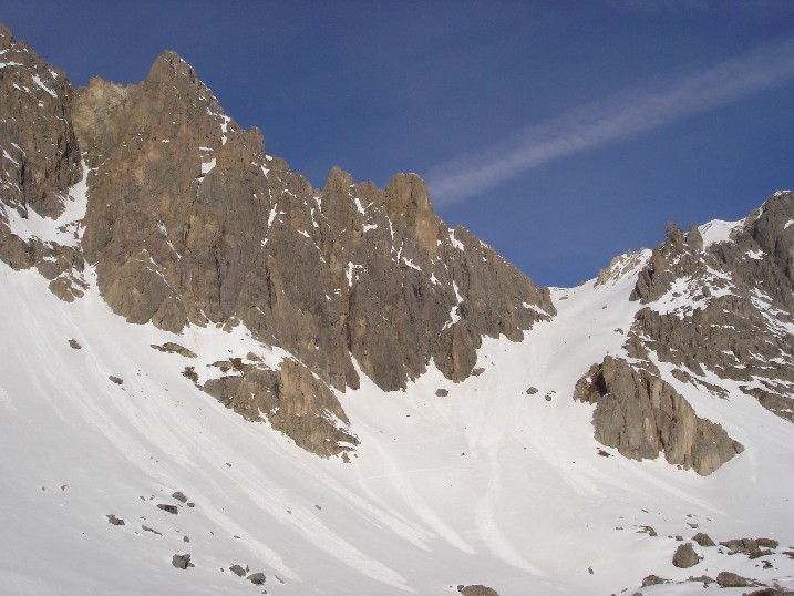 Itinéraire Crète de Casse Blanche