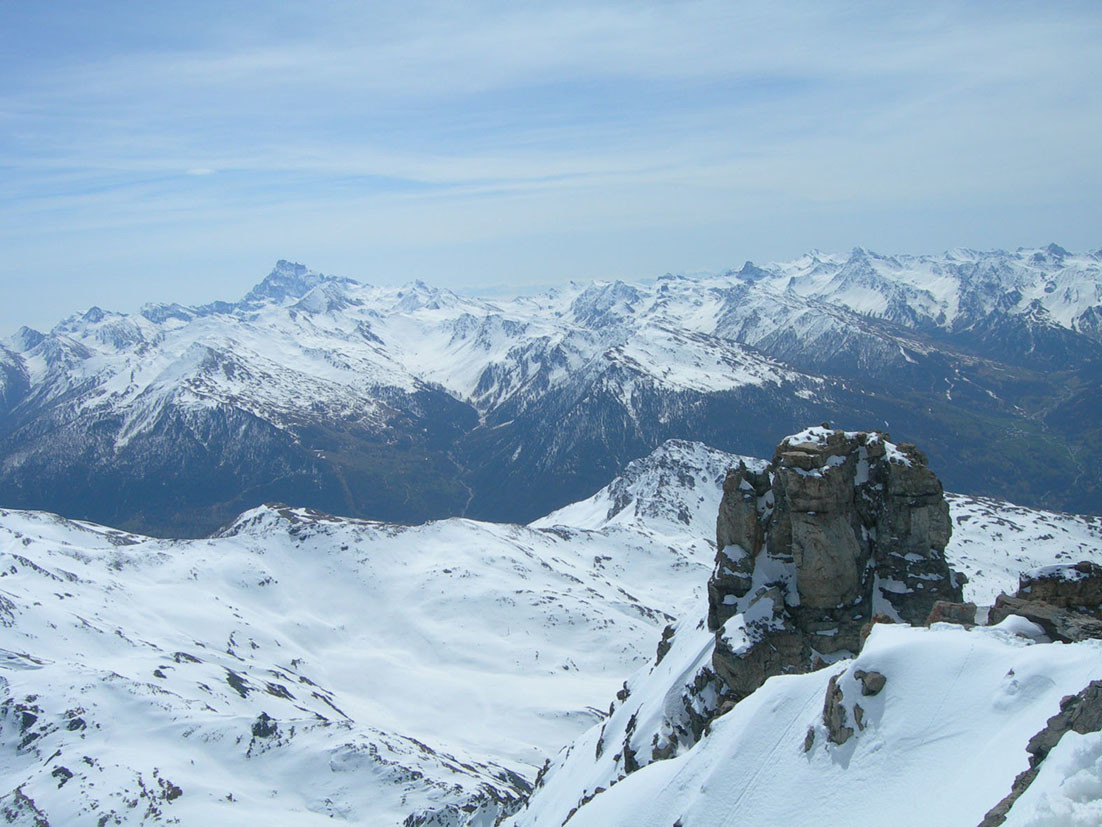 dal pic verso sud monviso
