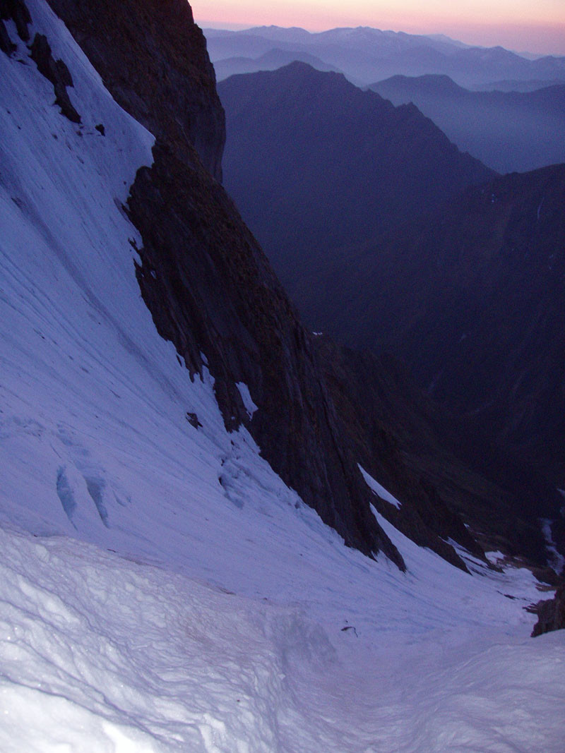 couloir Faustin première longueur