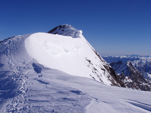 corniche sommitale du Campbieil 3174 m