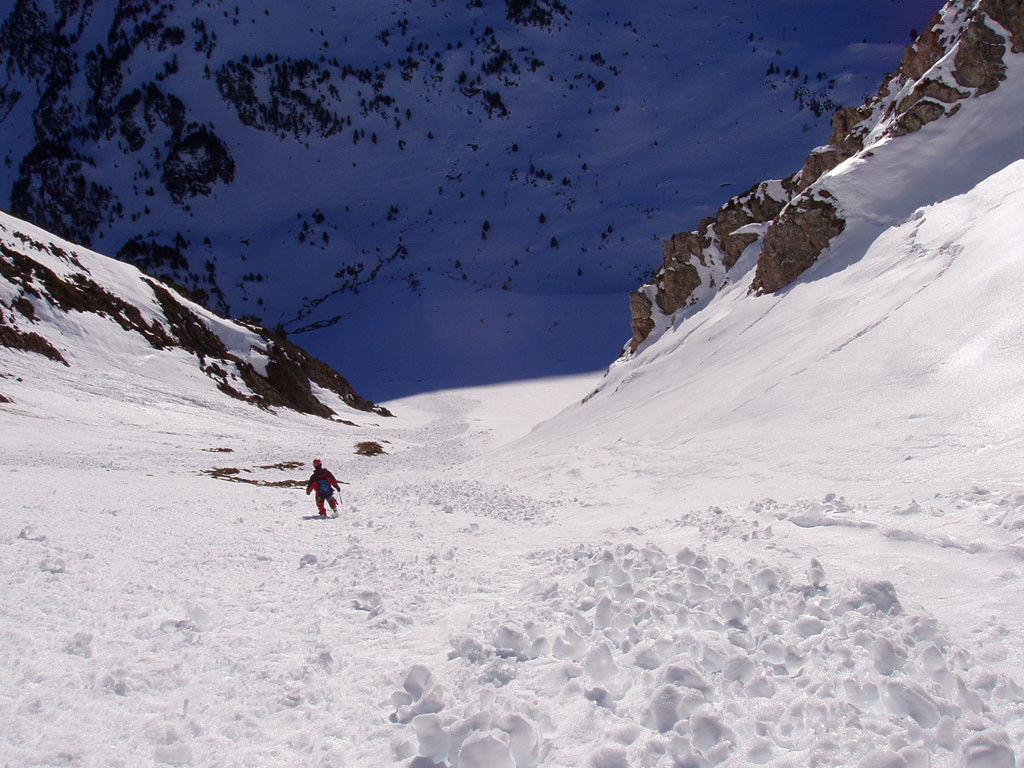 couloir de descente