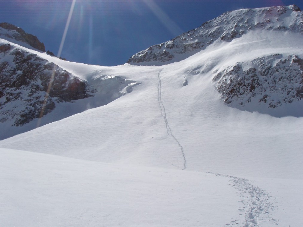 Voie normale de la Tête sud du Replat