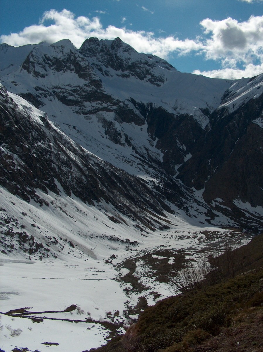 Depuis le refuge de Chabournéou sur le Clot Civier et environs.