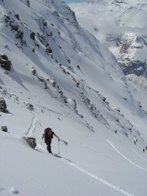 Arrivée au col de Vasevay
