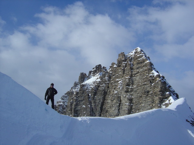 Arrivée au col du Steibode peu avant le sommet du Klein Gsür