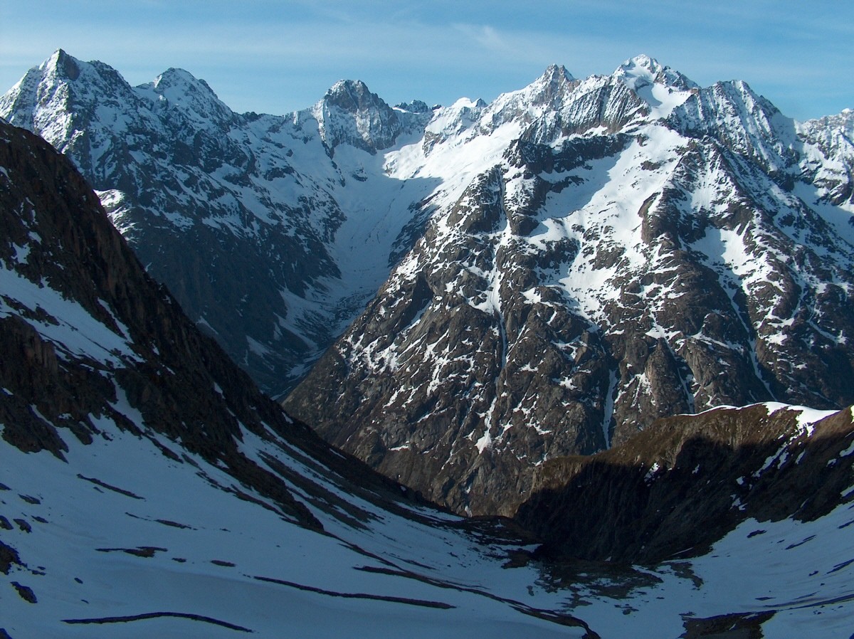 Des abords du refuge du Soreiller vers le Vallon des Etages.