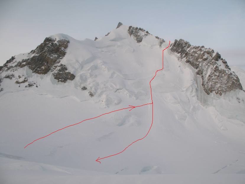 Face N du Mont-Maudit