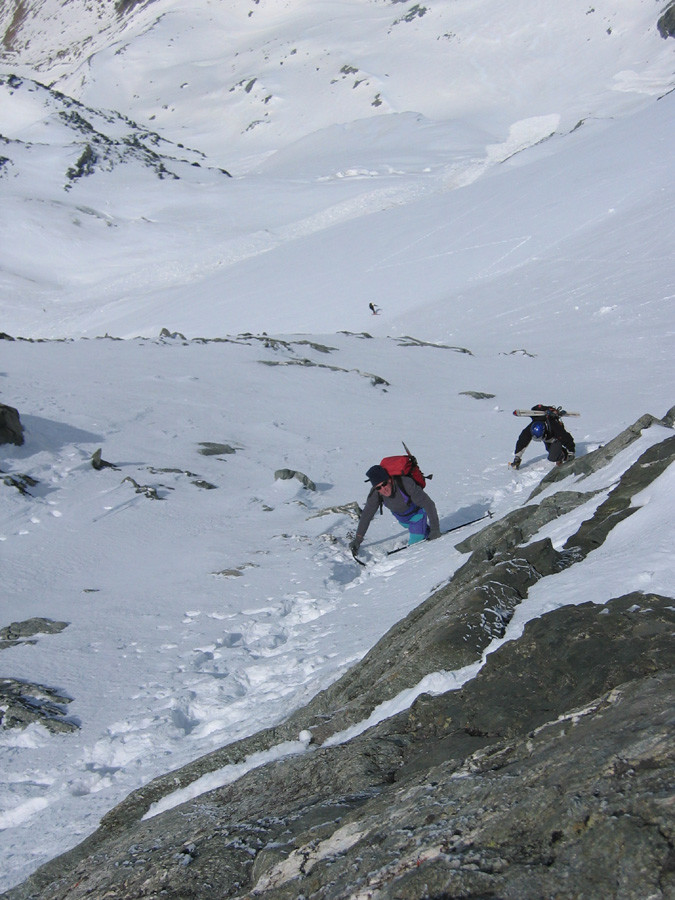Aiguille de Peclet, la fin à pieds