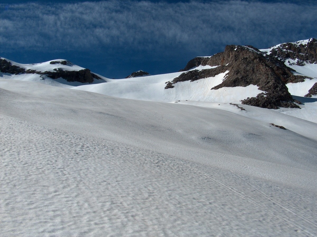 Les abords du glacier du Rochail.