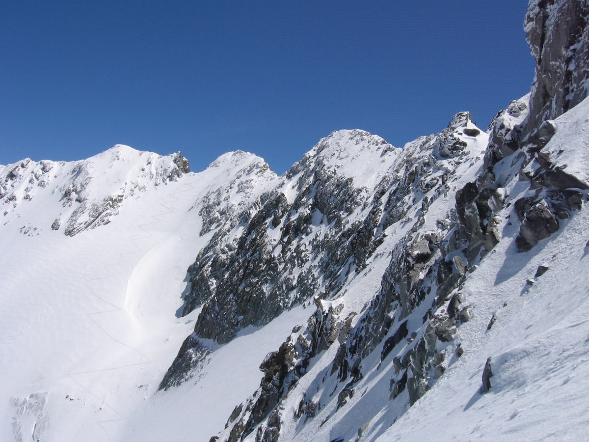 Face Nord Roc des Saints Peres