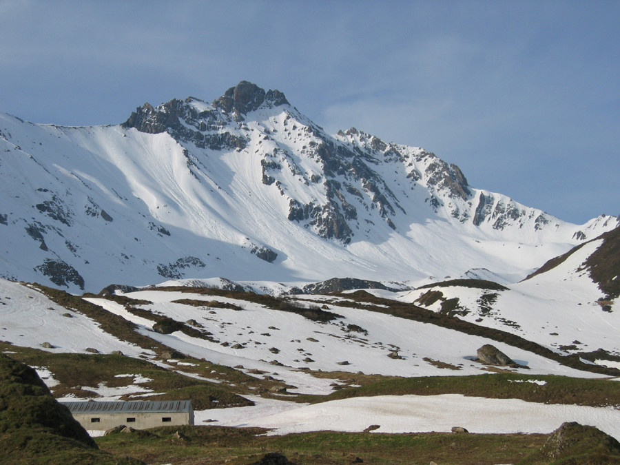 Aiguille du Grd Fond, au plan de la Lai