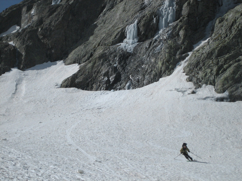 Descente sous le refuge de la Pilatte - 1
