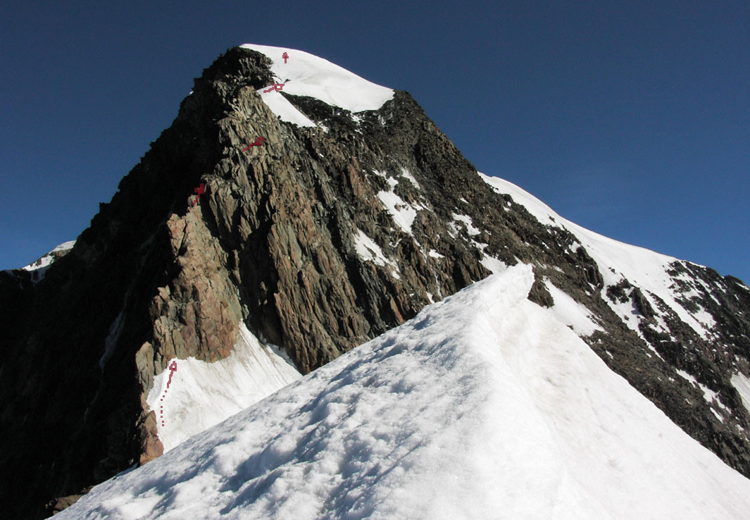 Bionnassay: Arête S