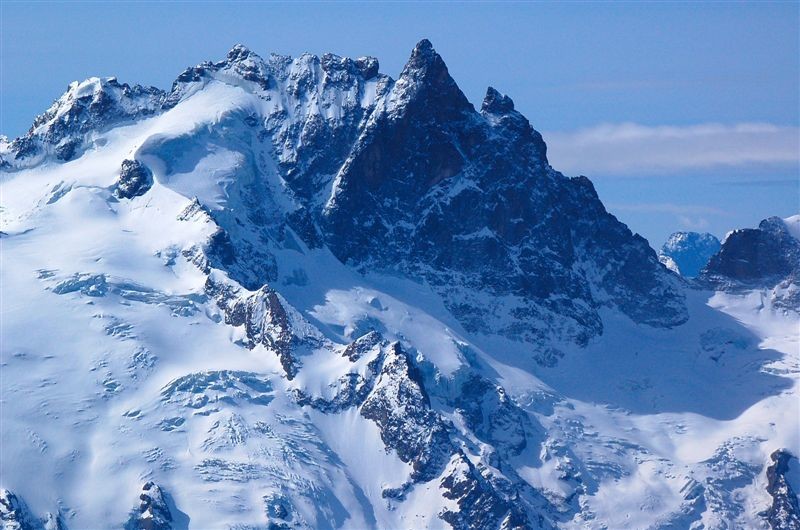 La Meije, vue du Goléon