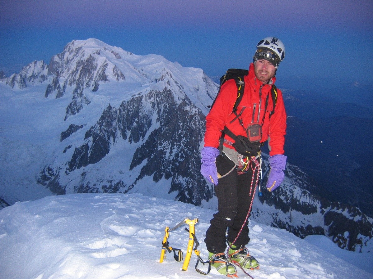 Sommet de l'aiguille Verte
