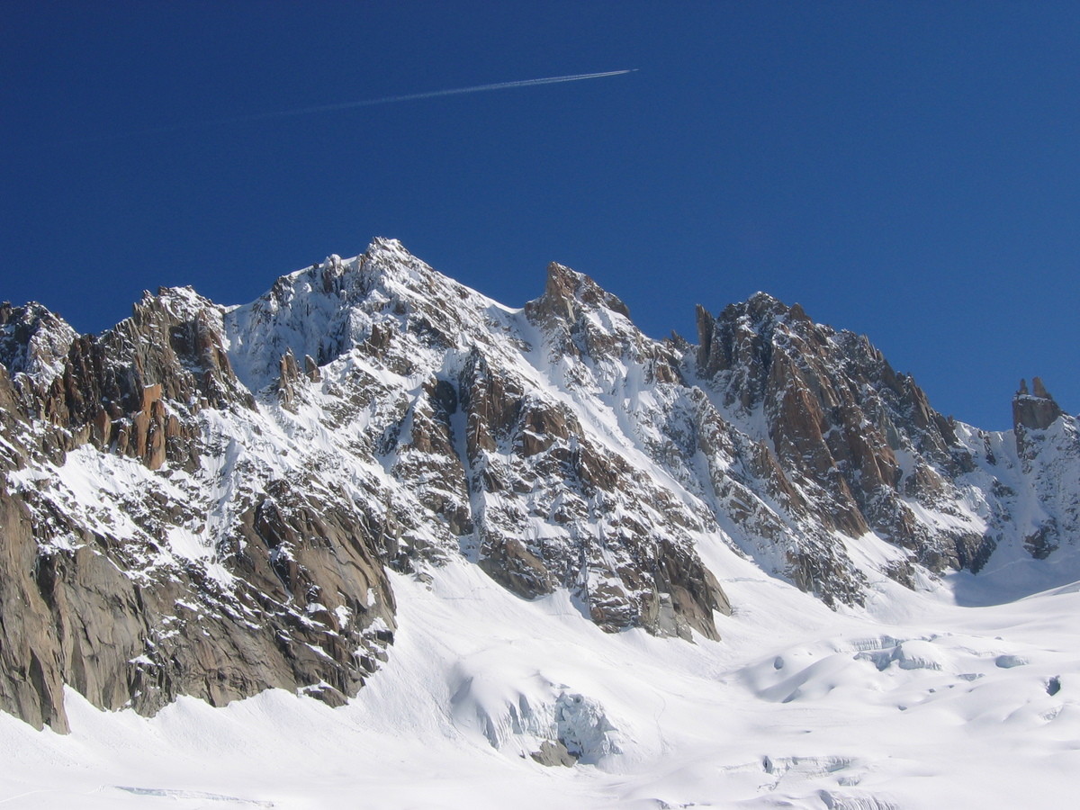 Aiguille Verte versant Talèfre