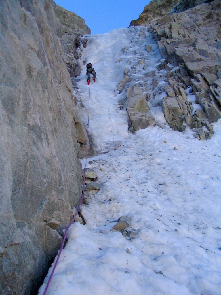 Couloir NW du Pic Sans Nom