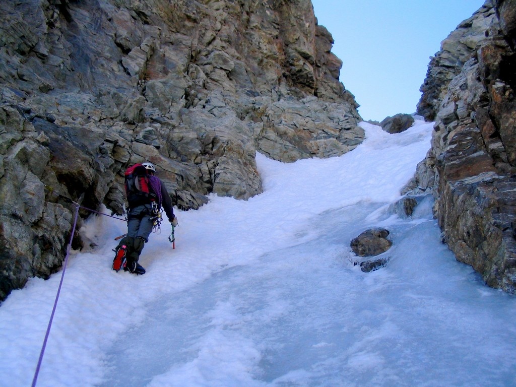 Couloir NW du Pic Sans Nom