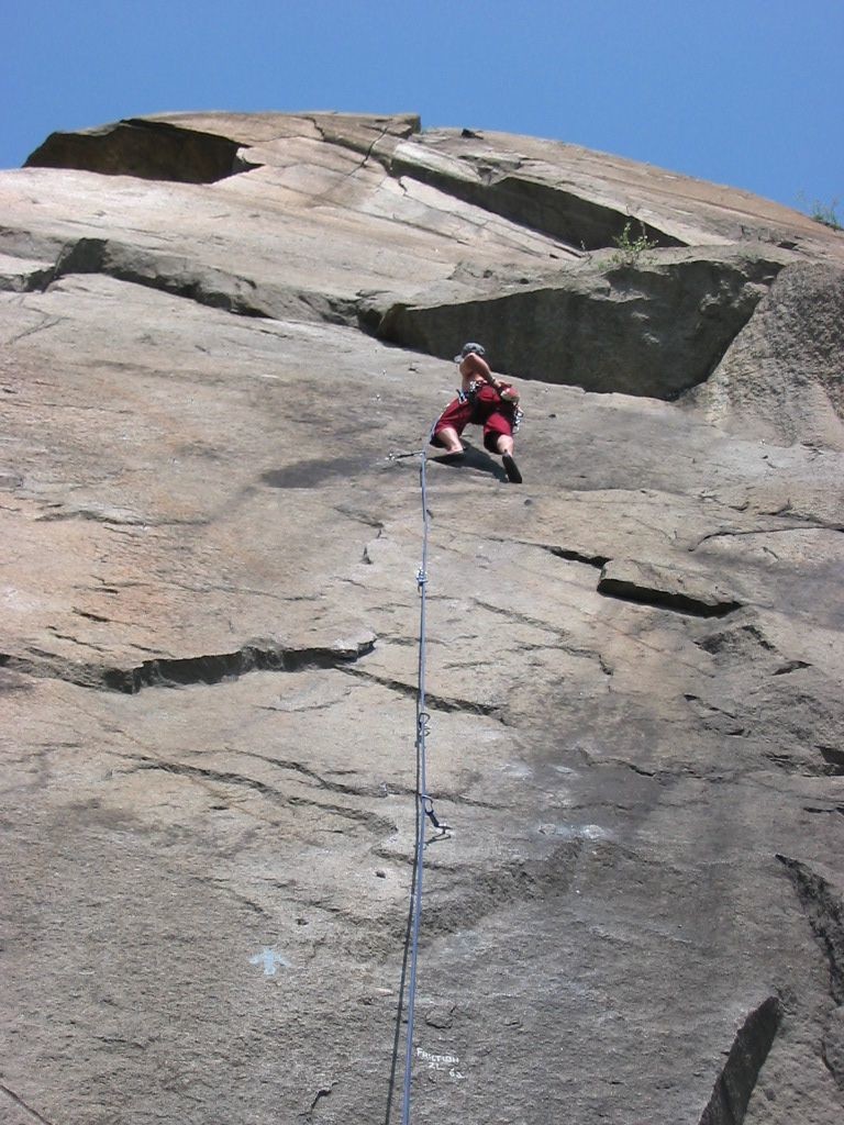 Su "Friction"(6a) alla Cava di Borgone, Val di susa(TO)