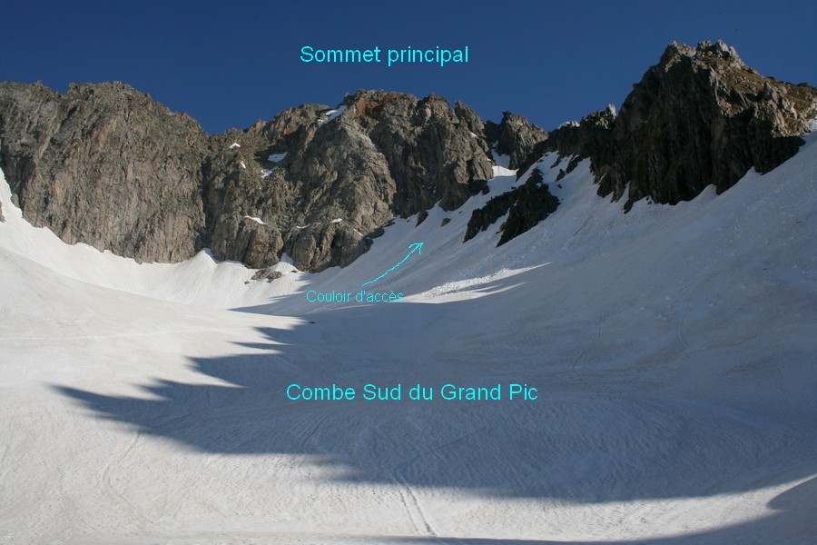 Grand Pic de la Lauzière- combe sud
