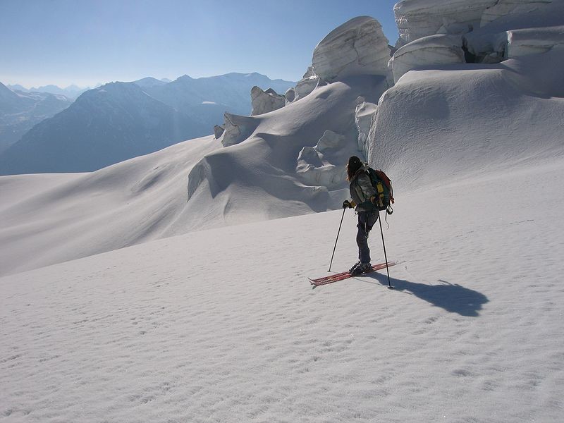 descente du Dôme de la sache