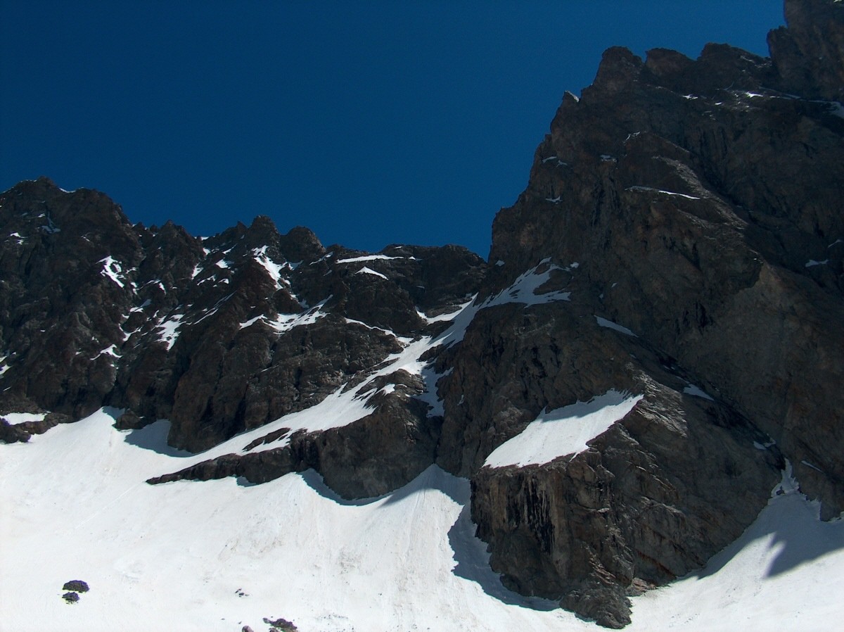 Le Col des Ecrins et son versant W.