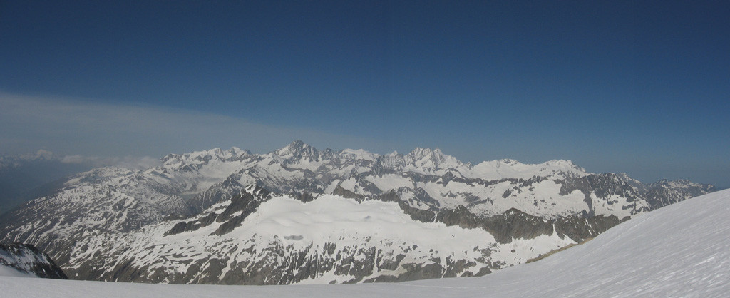 panorama verso Grimselpass e Sustenpass