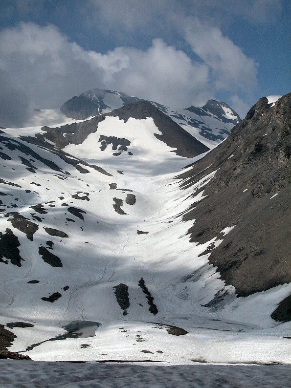 Pointe Bézin Sud dal colle 2845