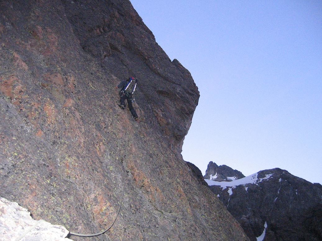 Tête des Fétoules arête W