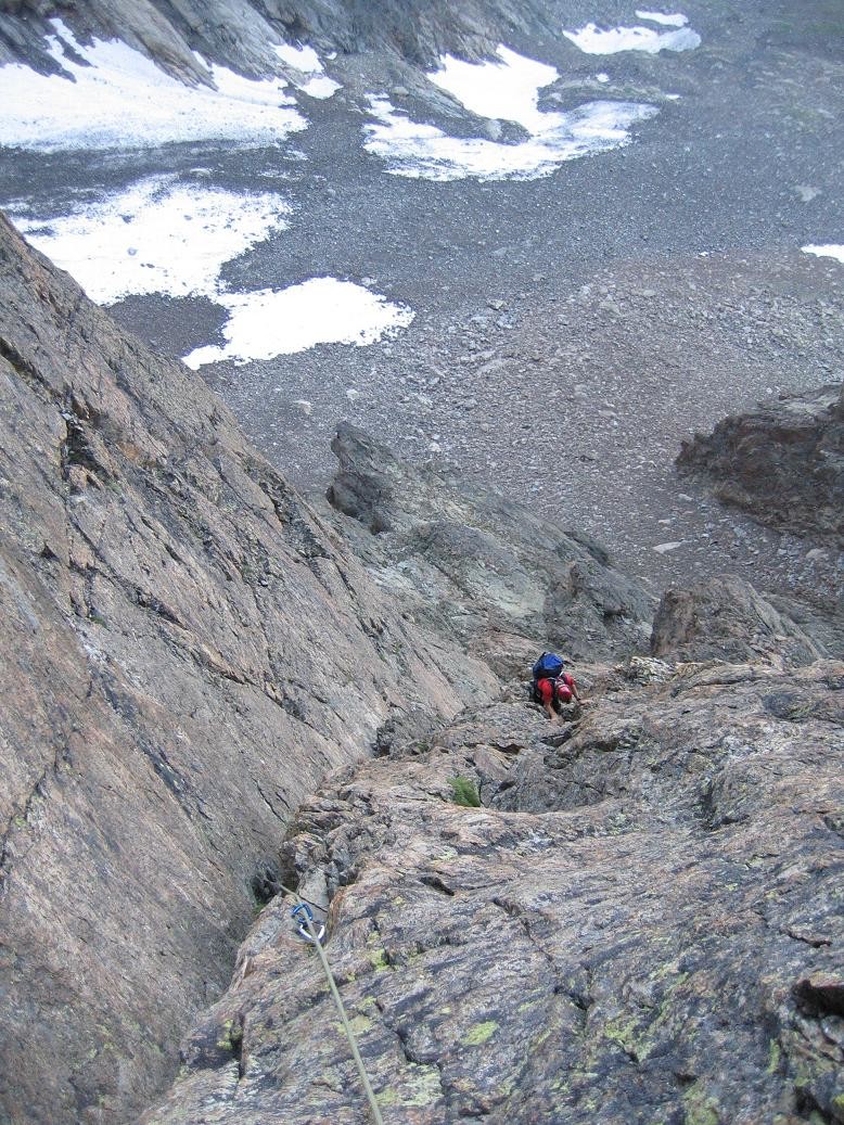 Tête des Fétoules arête W