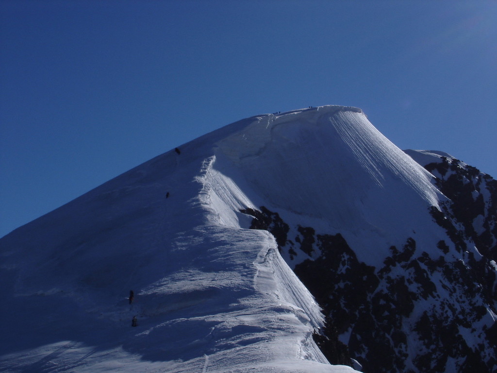 Weissmies, versant NO