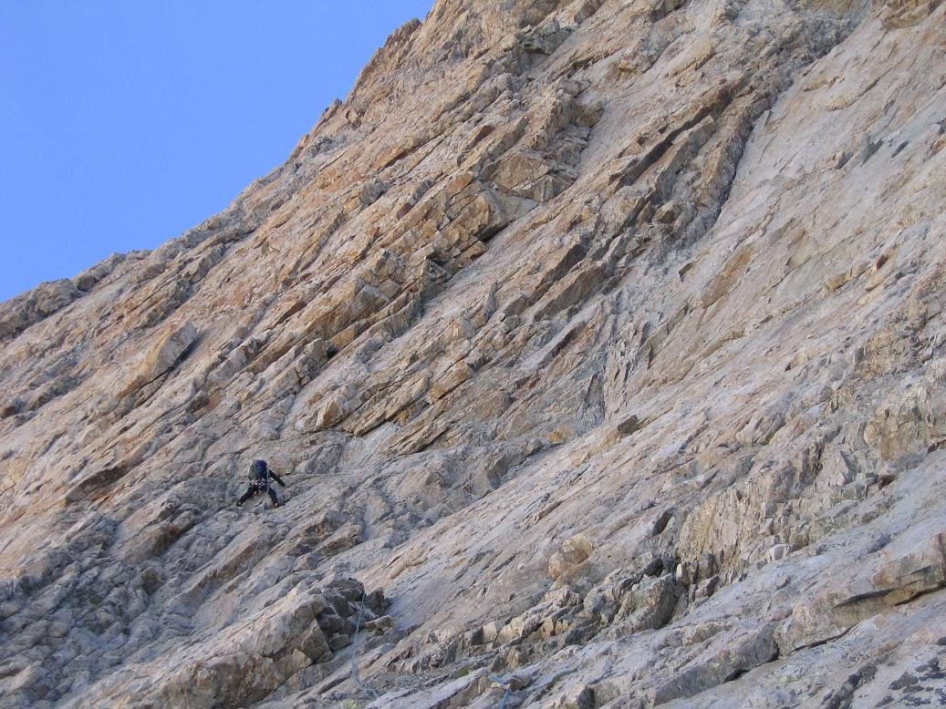 Petit doigt du glacier Carré "Voie des Marseillais"