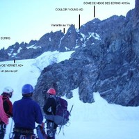 Dôme de neige des Ecrins, couloir Young