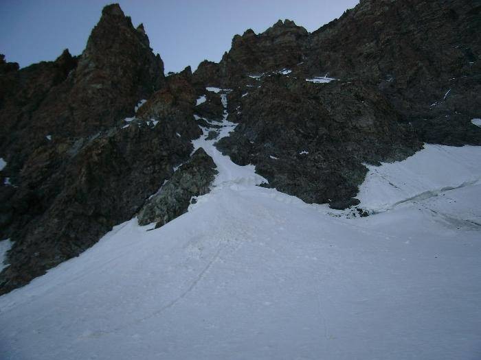Dôme de neige des Ecrins, couloir Young