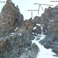 Dôme de neige des Ecrins, couloir Young