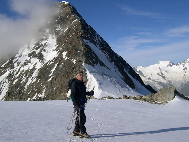 Lagginhorn - cresta NNE