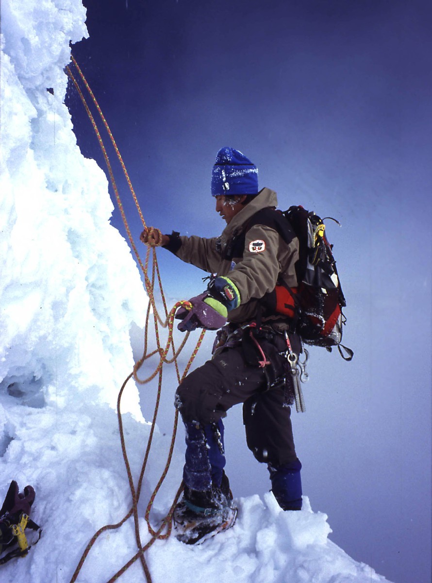 Descente du Tocclaraju (6034m)