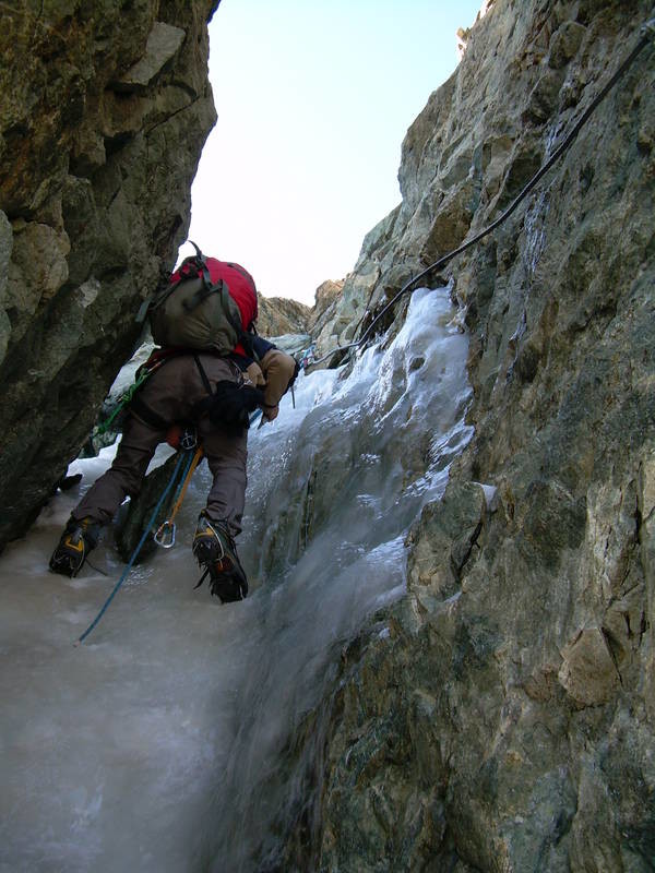 Goulotte de la Dent Zsigmondy