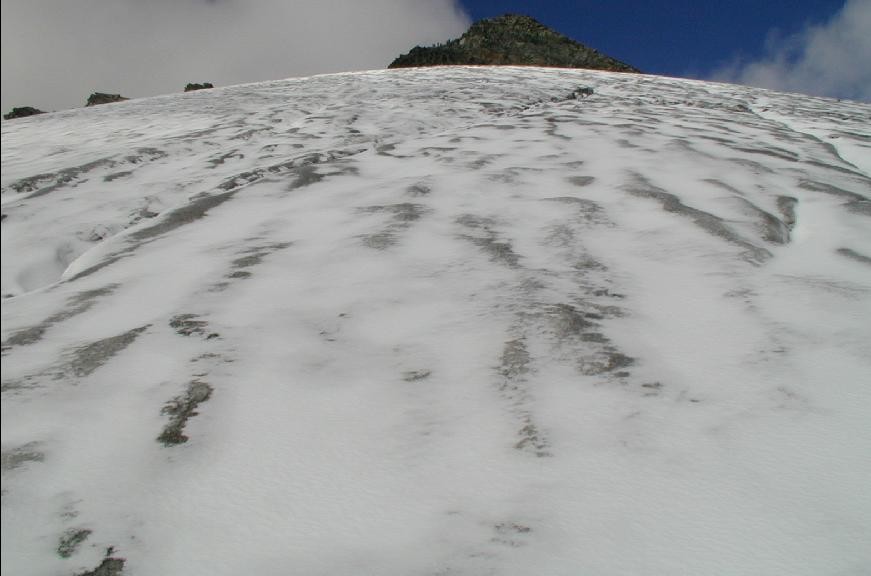 Montée vers Pointe de la Traversière