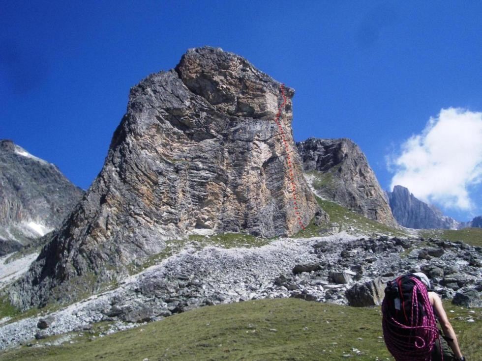 Le Grand Châtelard _ itinéraire voie Jacquemot