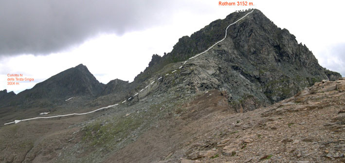 Rothorn / Corno Rosso di Trinitè
