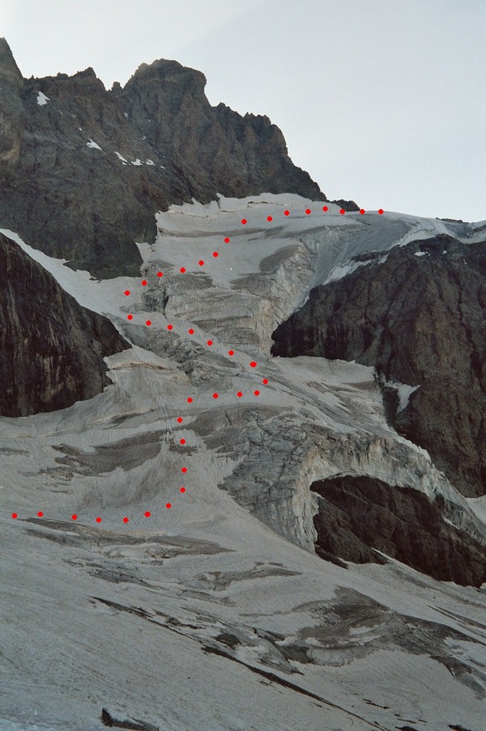 Versant W du Col du Pavé