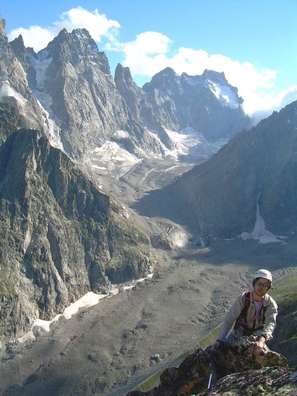 Arête finale de Soleil Trompeur.