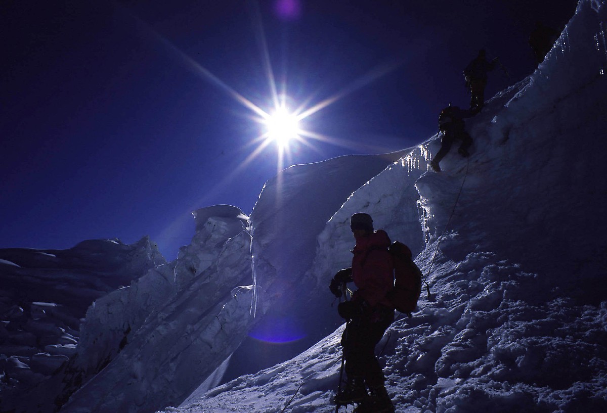 Descente du Pisco (5750m)