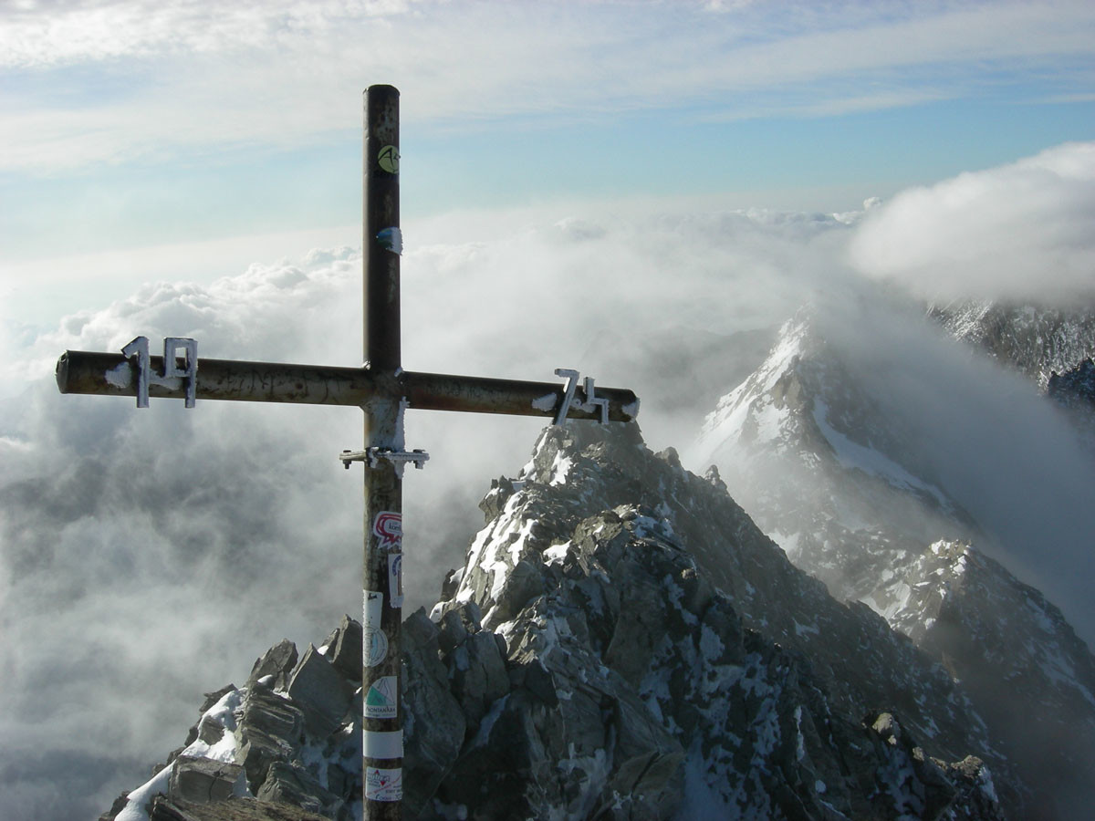 Lagginhorn le sommet