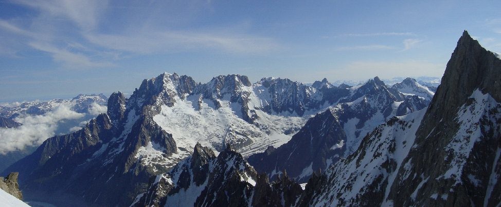 Panorama depuis l'Arête de Rochefort