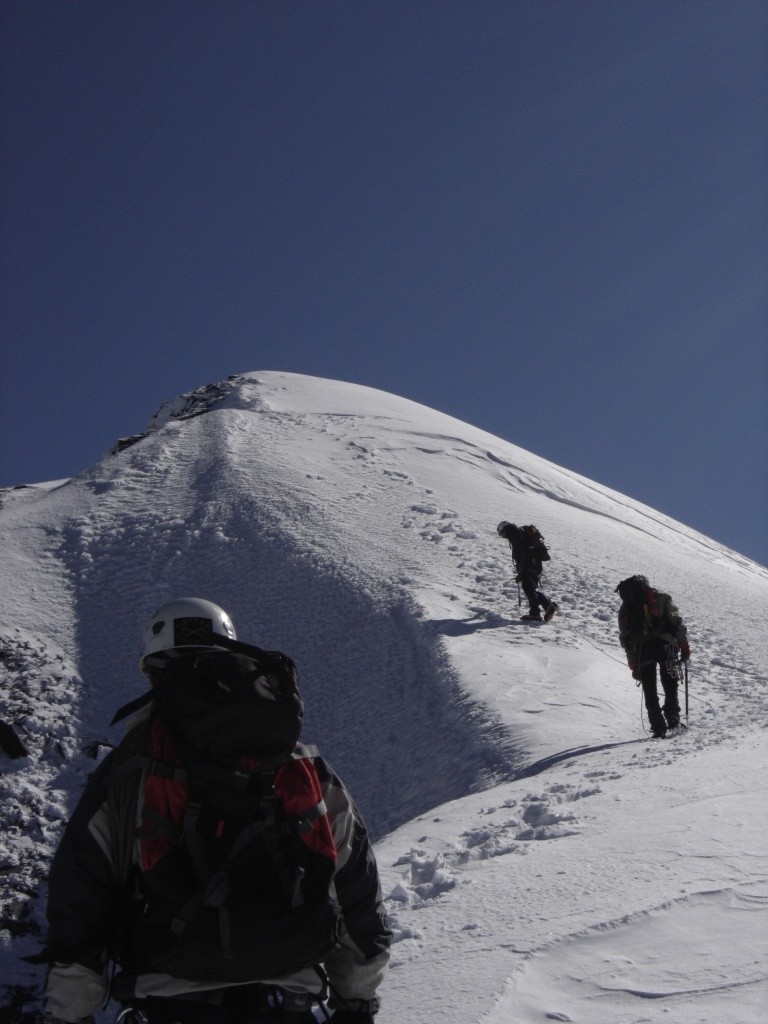 Le sommet de la Grande Casse