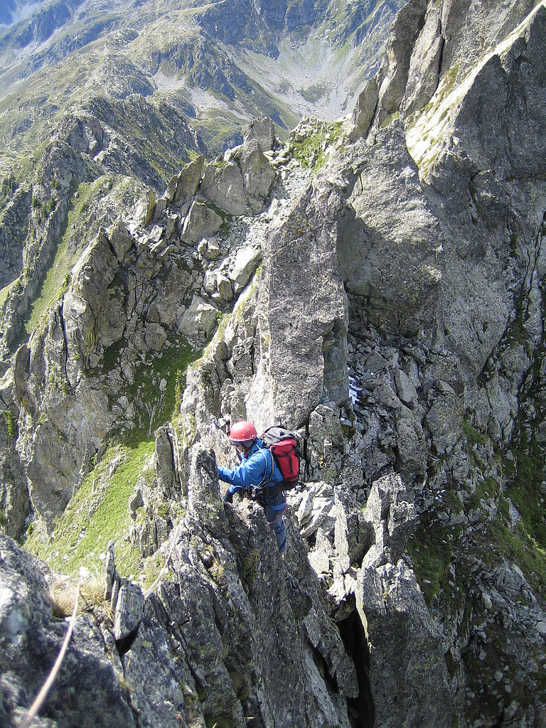 Arête SE du Sommet central du Pic du Pin