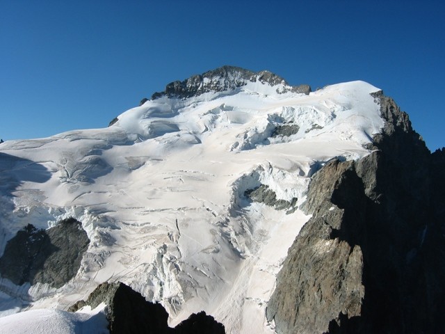 Barre des écrins depuis Faurio 20-07-2006